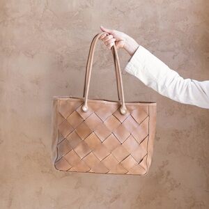 Nisolo Carry All Handwoven Handbag